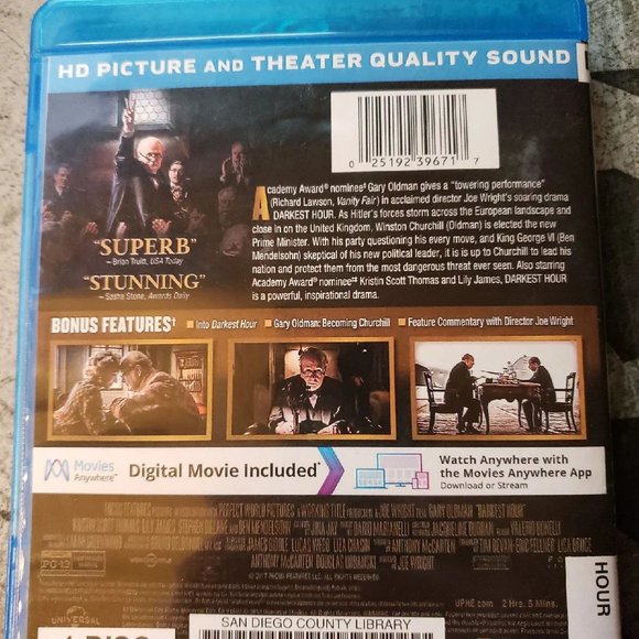 Darkest Hour (2017) – Blu‑ray - Picture 6 of 6